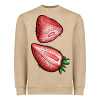 Mushroom strawberries 1 Heavyweight Sweatshirt - BundleAndBundleShop