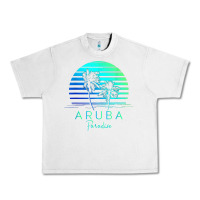Lunar Rock Vintage Aruba Beach Tropical Vibes Vacation Souvenir Gift Urban Heavy Tee - minhPixels