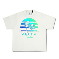 Pistachio Vintage Aruba Beach Tropical Vibes Vacation Souvenir Gift Urban Heavy Tee - minhPixels