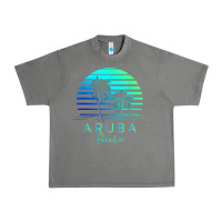 Tornado Vintage Aruba Beach Tropical Vibes Vacation Souvenir Gift Urban Heavy Tee - minhPixels