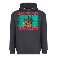 Smoke mexican guitar roses cactus sombrero Heavyweight Hoodie - Artiststas