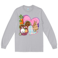Moon Dust Easter hearts Easter Day Long Sleeve Tee - HowdyJamesFarm
