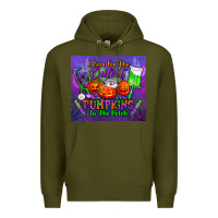 Army Green i care for the cutest pumpkins in the patch tumbler Premium Hoodie - BundleAndBundleShop