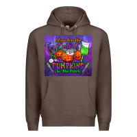 Coffee i care for the cutest pumpkins in the patch tumbler Premium Hoodie - BundleAndBundleShop