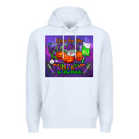 White i care for the cutest pumpkins in the patch tumbler Premium Hoodie - BundleAndBundleShop
