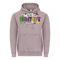 Vintage Zinc dentist mardi gras Vintage Hoodie - CowGirlArtShop
