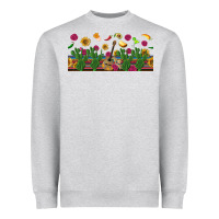 Heather Grey mexican sombrero guitar rose cactus libbey  cup Heavyweight Sweatshirt - BundleAndBundleShop