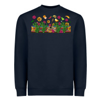 Navy mexican sombrero guitar rose cactus libbey  cup Heavyweight Sweatshirt - BundleAndBundleShop
