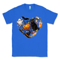 True Royal Halloween Heart Classic Tee - texasbilliewilder