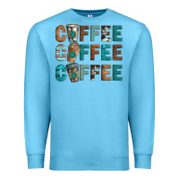 Ocean Blue coffee Premium Sweatshirt - Artiststas