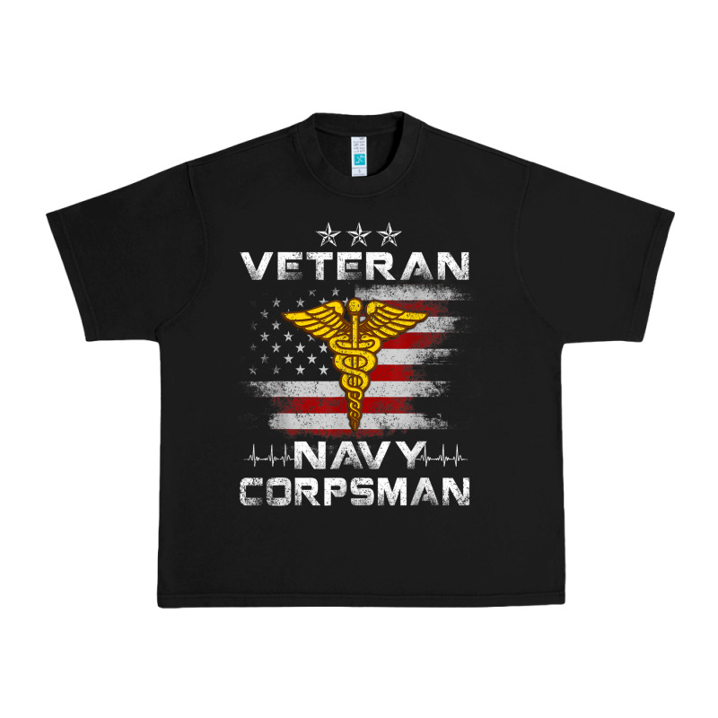 Veteran Navy Corpsman Patriotic 4th Of July Gifts Urban Heavy Tee by minhPixels | Teevron