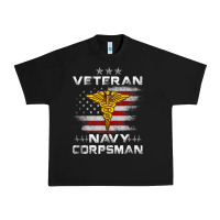 Black Veteran Navy Corpsman Patriotic 4th of July Gifts Urban Heavy Tee - minhPixels