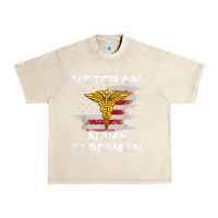 Sandshell Veteran Navy Corpsman Patriotic 4th of July Gifts Urban Heavy Tee - minhPixels