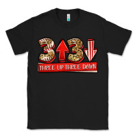Black three up three down baseball Classic Tee - Jasminsmagicworld