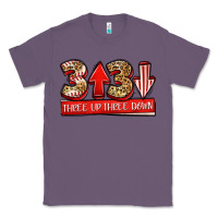 Lavender three up three down baseball Classic Tee - Jasminsmagicworld