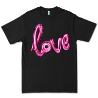 Black valentines day love balloon Premium Tee - RanaPortraitStore