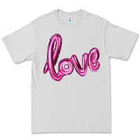 Dove Grey valentines day love balloon Premium Tee - RanaPortraitStore