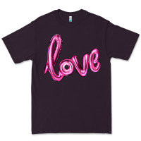 Plum valentines day love balloon Premium Tee - RanaPortraitStore