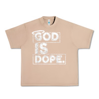 Burro God Is Dope Gift for faithful Christians Urban Heavy Tee - minhPixels