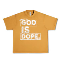 Peanut Butter God Is Dope Gift for faithful Christians Urban Heavy Tee - minhPixels