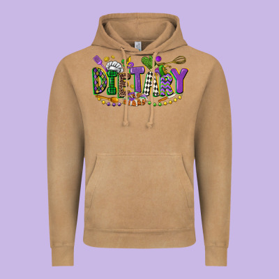 Dietary Mardi Gras Vintage Hoodie Designed By Cowgirlartshop