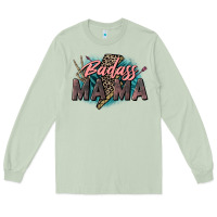 Matcha Badass Mama Mother's Day png sublimation design do Long Sleeve Tee - CowGirlArtShop