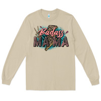 Mushroom Badass Mama Mother's Day png sublimation design do Long Sleeve Tee - CowGirlArtShop