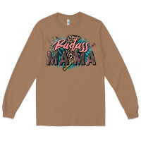 Toasted Coconut Badass Mama Mother's Day png sublimation design do Long Sleeve Tee - CowGirlArtShop