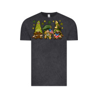 Vintage Black Army Gnomes 4th of july Vintage Tee - HowdyJamesFarm