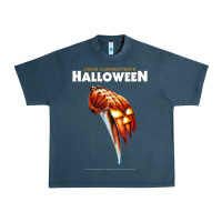 Midnight Navy Halloween 1978 Original Graphic . Urban Heavy Tee - minhPixels