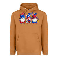 Meerkat american flag gnomes sunflowers star Heavyweight Hoodie - Artiststas