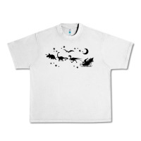 Lunar Rock christmas santa dinosaur sleigh ride t rex funny gift t shirt Urban Heavy Tee - minhPixels