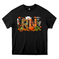 Black Fall RN Registered Nurse Heavy Core Tee - LillyAllenDesigns