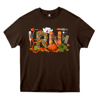 Chocolate Brown Fall RN Registered Nurse Heavy Core Tee - LillyAllenDesigns