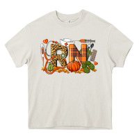 Cream Fall RN Registered Nurse Heavy Core Tee - LillyAllenDesigns