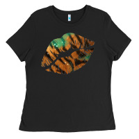 Black Tiger Lips Ladies Tee - Bettercallsaul