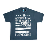 Midnight Navy Ammosexual Bullets Love Pro Gun Lover Cool Enthusiast Gifts Urban Heavy Tee - minhPixels
