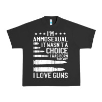Pigment Black Ammosexual Bullets Love Pro Gun Lover Cool Enthusiast Gifts Urban Heavy Tee - minhPixels