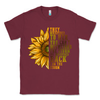 Burgundy They Whispered To Her You Can't Withstand Classic Tee - texasbilliewilder