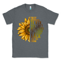 Charcoal Heather They Whispered To Her You Can't Withstand Classic Tee - texasbilliewilder