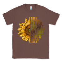 Chestnut They Whispered To Her You Can't Withstand Classic Tee - texasbilliewilder