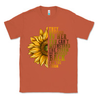 Copper They Whispered To Her You Can't Withstand Classic Tee - texasbilliewilder