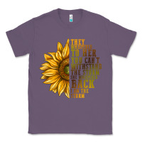 Lavender They Whispered To Her You Can't Withstand Classic Tee - texasbilliewilder