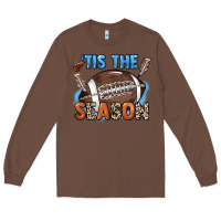 Chestnut Tis the season lightning bolt Long Sleeve Tee - HowdyJamesFarm