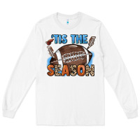 White Tis the season lightning bolt Long Sleeve Tee - HowdyJamesFarm