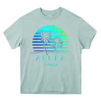 Arona Vintage Aruba Beach Tropical Vibes Vacation Souvenir Gift Heavy Core Tee - minhPixels