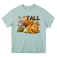 Arona Fall Vibes Fox Heavy Core Tee - LillyAllenDesigns