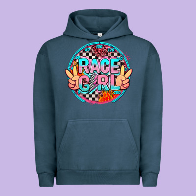 Race Girl Urban Hoodie Designed By Adodesignshop