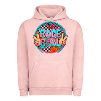 Pigment Salmon race girl Urban Hoodie - AdoDesignShop