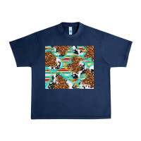 Navy serape cowhide and leopard with glitter Urban Heavy Tee - TumblerDesignByShophia